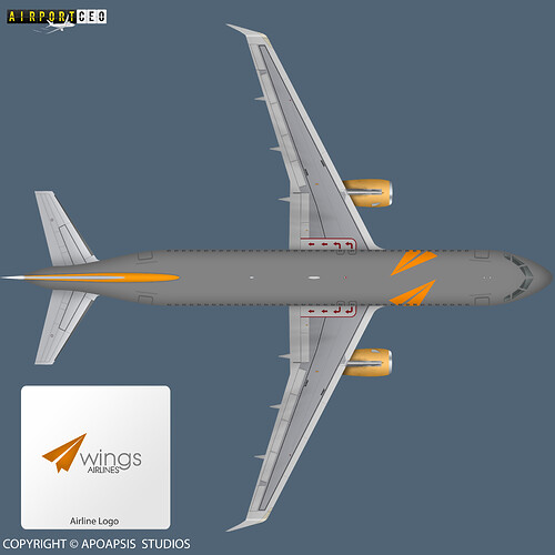 A320 - Contest wings airlines for posting