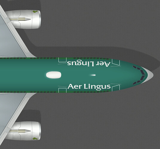 Aer Lingus A330-200 Nose