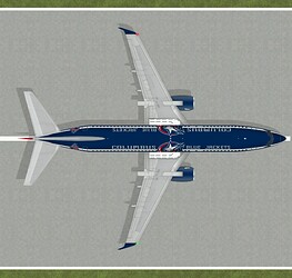 B737-400BlueJackets