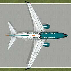 B737-700Sharks