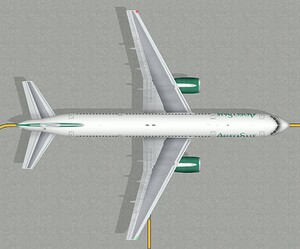 B757-200 Green