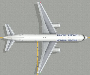 B757-200 White