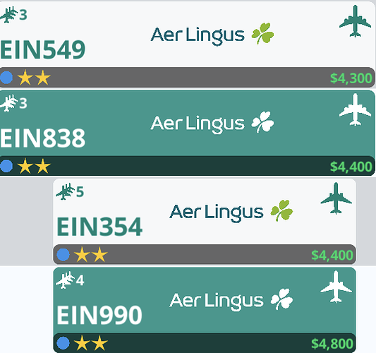 Aer Lingus Flight Planner 2