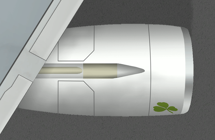 Aer Lingus A330-200 Engine