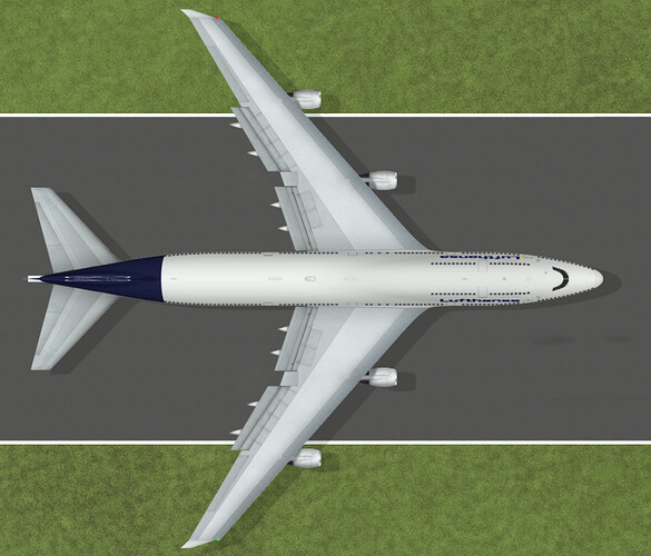 Icon Lufthansa 747-400