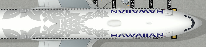 Hawaiian A330-200 Nose