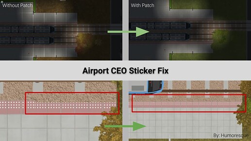 Airport CEO Sticker Fix Banner