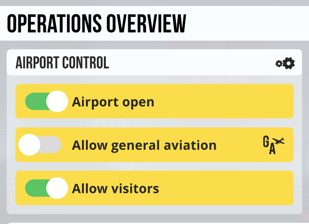 Visitors 3 Airport Control